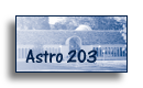 Astronomy 203 at 
Princeton